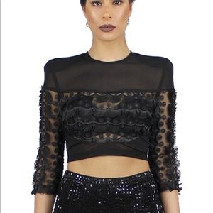 Zhivago Mere Mortal Crop Top